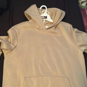 All tan plain hood a little big for me